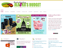 Tablet Screenshot of alaskabudget.com